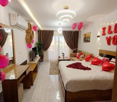 Al Mamsha El Seyahi Resort | Luxury Studio Pool & Free Private Beach, Close to Airport