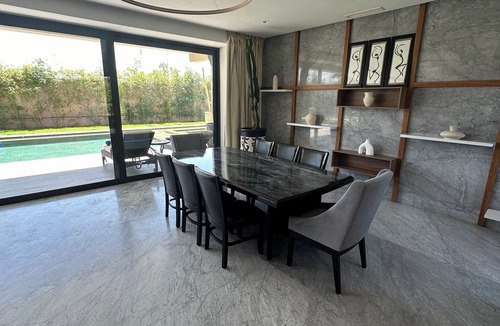 Agdal Villa | LUXURY VILLA IN MARRAKECH. POOL. VOLLEYBALL COURT. PADLE COURT.