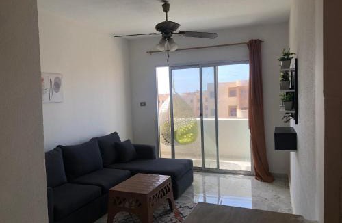 Dawwar Saqr Apartment | Marhaba Beach 2 bedroom apartment with air conditioner Egyptian only