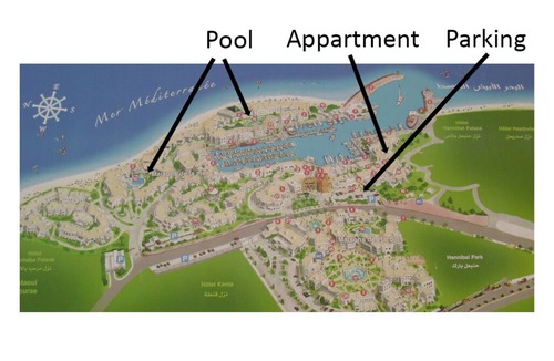 Hammam Sousse Condo | MARINA Condo (3 Room)