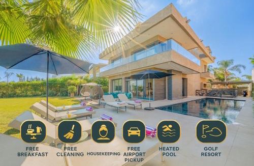 El Makina Villa | Modern Golf Retreat Heated Pool & Free breakfast