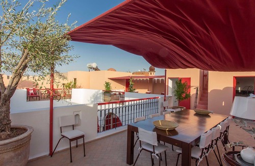 Mellah Villa | My Rental Homes | Dar Splendid with private pool and roof terrace