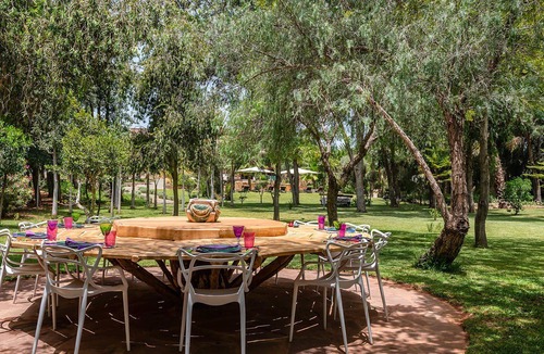 Essaouira Villa | My Rental Homes - Le Jardin Mogador private pool large garden with lake