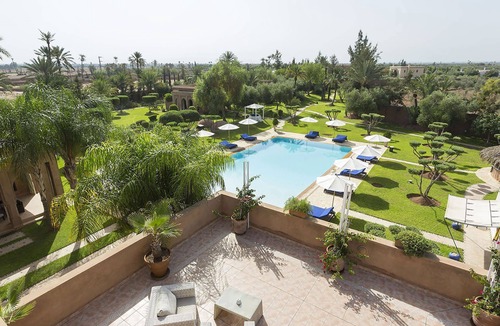 Oulad Hassoune Villa | My Rental Homes - Le Palais du Roi private heated pool, air conditioning, wifi
