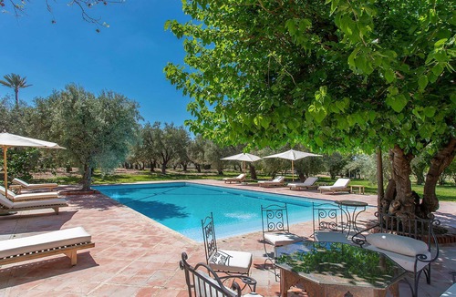 Palmeraie Villa | My Rental Homes - Villa Royale with pool and garden