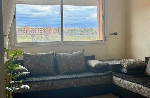Hivernage Apartment | Near Airport – Apartment with Atlas View in the Heart of Marrakech