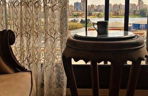 Giza Apartment | Panoramic Nile and Pharaonic Village View-1st Line