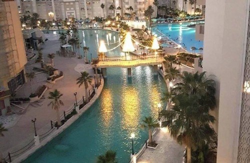 Jemmal Apartment | Pool-view apartment in a charming, well-secured residence