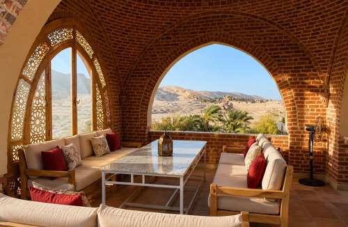 Luxor House | Prime 2027 Eclipse Spot! Oasis with Pool and Rooftop near Valley of the Queens