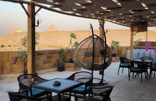 Pyramids Gardens Apartment | Pyramidia Luna Private Jacuzzi & Terrace Pool 604