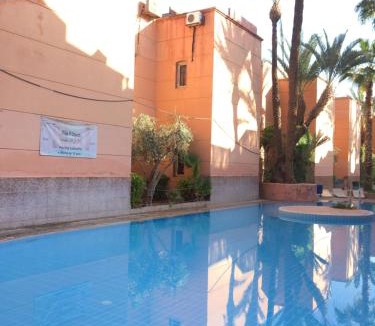 Lagouassem Apartment | Riyad Entier Avec piscine Red Moon Kech