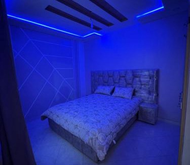 Oujda Apartment | Spacious 3-Bedroom Apartment , Balcony & Garden View ,Free Parking, Oujda