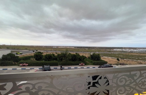 Oujda Apartment | Spacious 3BR,135m² ,Balcony & Garden View