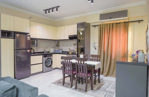 The 5th Settlement Apartment | Spacious 3BR Garden View Apartment Prime Location