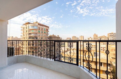 Nasr City Apartment | Stylish 3BR Central Stay Near Airport