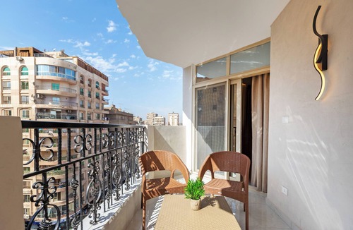 Nasr City Apartment | Stylish 3BR Central Stay Near Airport