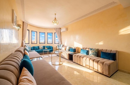 Semlalia Apartment | Suite, Balconies & Sunset in the Heart of Guéliz
