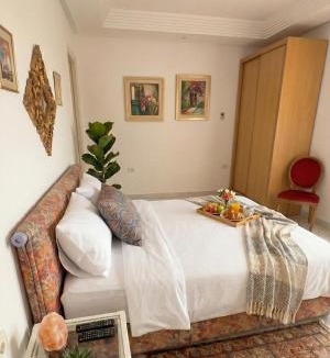 Sidi Bou Said Apartment | The Al Hamra Carthage Suite with Terrace