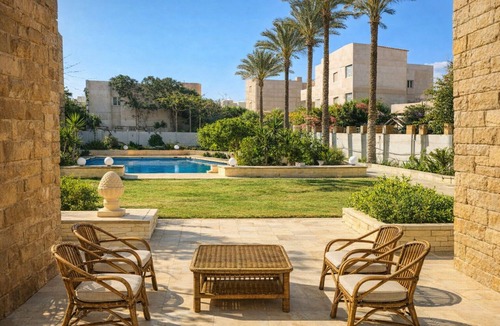 Al-'Amriyah Villa | The Diplomat luxury family villa with AC and amazing big pool.