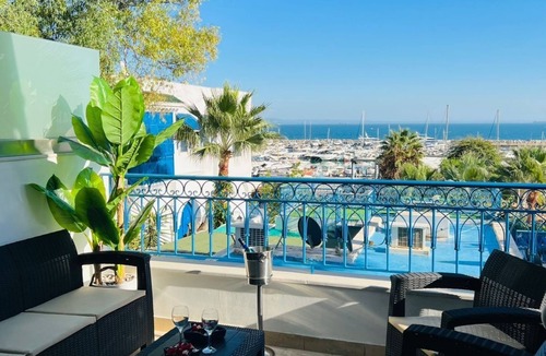 Sidi Bou Said Villa | Luxury villa in Sidi Bou Saïd, sea view, walking distance to beach, terrace, jacuzzi,