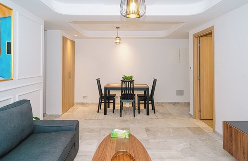 Branes Apartment | Top-floor 2-bedroom apartment, stunning beach views, just a 3-minute walk to the beach, train, mall.