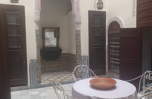 Talaa House | Traditional Dar in Fes Jdid 360° view terrace