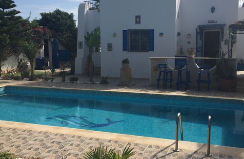 Aghir Villa | Villa AU JARDIN D'AGHIR, private pool, not overlooked, 300 m from the beach