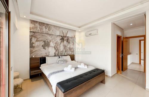 Tassoultante Villa | Villa avec piscine au prestigieux Noria Golf