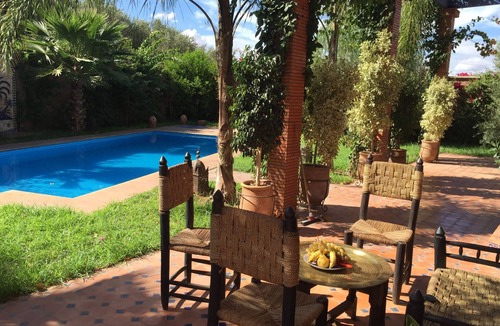 Mouassine House | Villa Dar Yamna Piscine & Vue Atlas