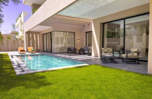 Tassoultante Villa | VILLA DE LUXE à Marrakech, GOLF, Piscine, 10 min du centre
