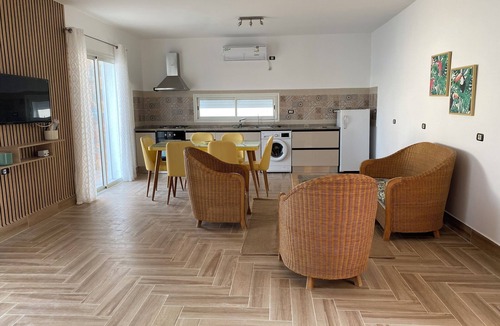 Ben Guerdane House | Villa Frangipani is an oasis of peace on the beach of Sidi Mahrez