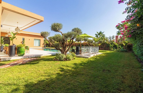El Aggada Villa | Villa Jamila Marrakech - Authentic luxury and heated private pool.