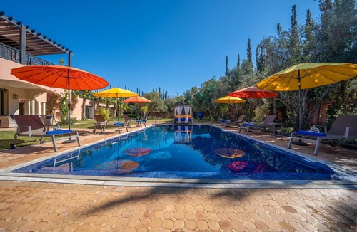 Ait Hamid Villa | Villa Juzyan Swimming pool/Jacuzzi/Paddling pool/Pétanque