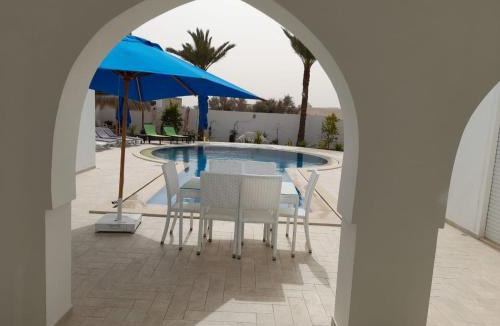 Arkou Villa | Villa La Palmeraie d'Arkou, grande piscine