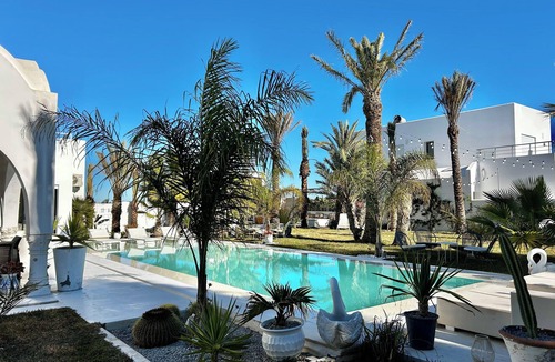 Bouficha Villa | Villa Lumina – A Luminous Private Retreat with Pool & Fireplace in Hammamet