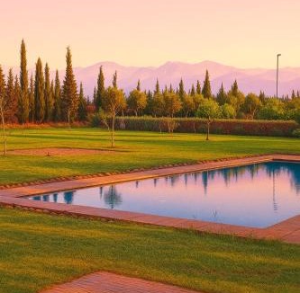Ghmate Villa | Villa Mariekech - Vue Atlas et Piscine Privée