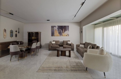 6th of October City Villa | villa with private garden in the crown palm hills compound -sheikh zayed