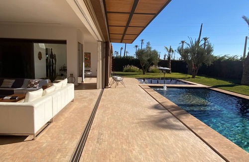 Annakhil Villa | Villa Zen'O | Hot Pool | Palmeraie view