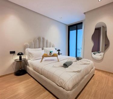 Oulad Khallouf Apartment | VIVASTAY Casablanca - Panoramic Luxury Studio Cheikh Khalifa Hospital near CFC