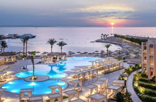 Al Mamsha El Seyahi Resort | Wake Up to Panoramic Sea Views in Stylish Room w/Luxe Touches + Spa & Games