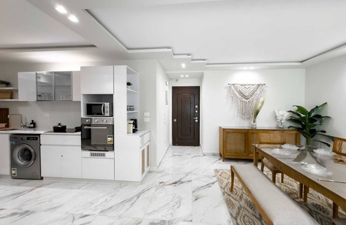 Heliopolis Apartment | Xuru Stays I Ocean Blue - 5 Min to Airoprt