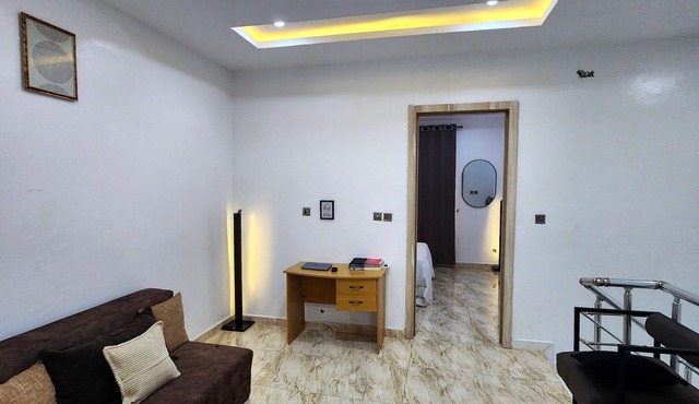 2 Bedroom Duplex for shortlet at Lekki, with 24hr power and access to Gym & pool