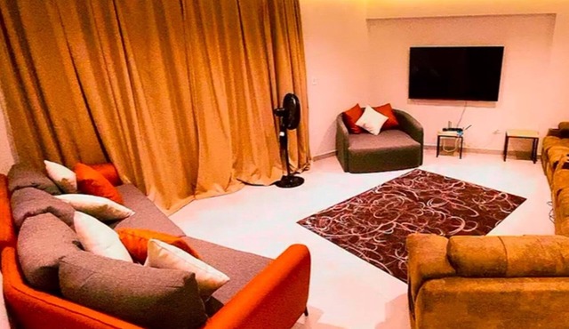3 bedroom apartment with pool view in the middle of cairo