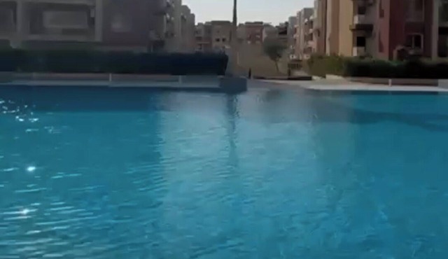 3BR+private260 mt garden+swimming pool in compound attached to mall.Close to AUC