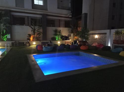Bel Appartement à Résidence Tej Bhar 2 Mrezga Hammamet in Hammamet Nord