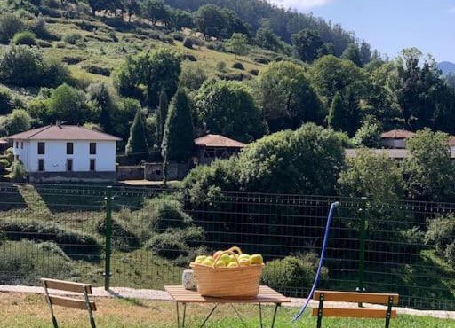 Casa con piscina y jacuzzi El Ablanal in Salas
