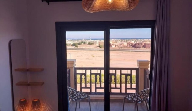 Chic Seaview Studio + Private Roof - Nabq Bay