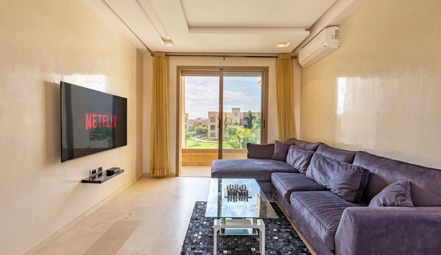 Cozy apartment with pool in Argan, 3 bedrooms