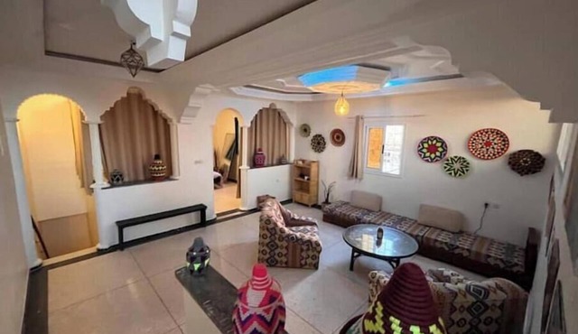 Duplex with Panoramic Terrace - 180° Sea View in Tamraght in Tamraght