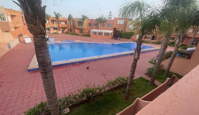 Exceptional sea view, secure apartment with pool